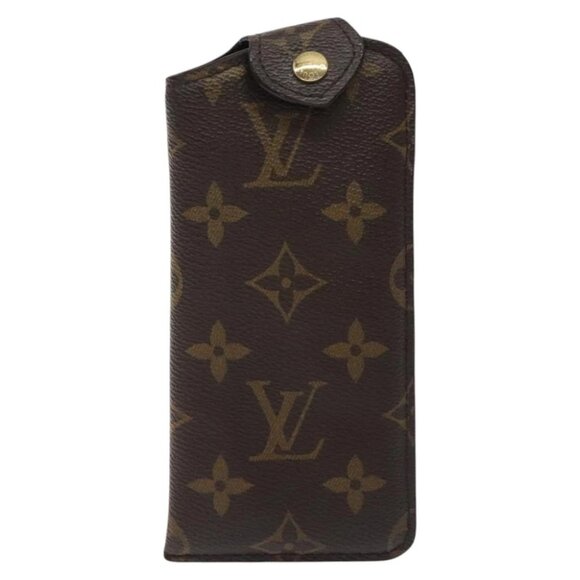 LOUIS VUITTON Monogram Etui Lunette PM Glasses Case M66545 LV Authentic - Picture 1 of 13